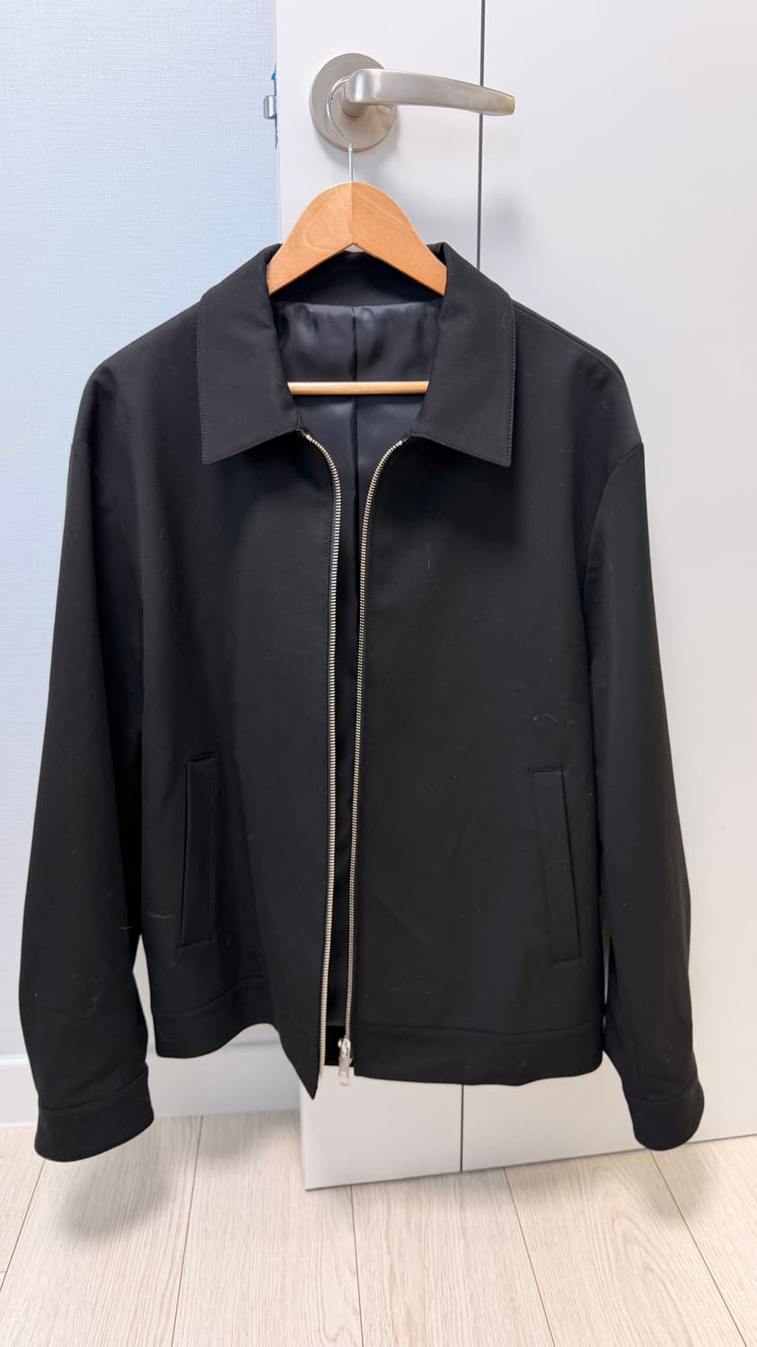 무신사 스탠다드 릴렉스드 미니멀 재킷 [블랙] 상품이미지3