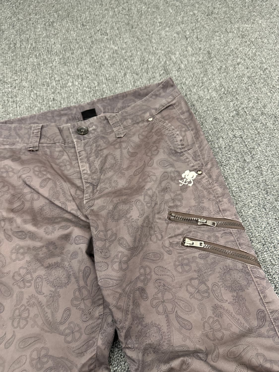 Kissmark 키스마크 플라워 패턴 부츠컷 팬츠 상품이미지3