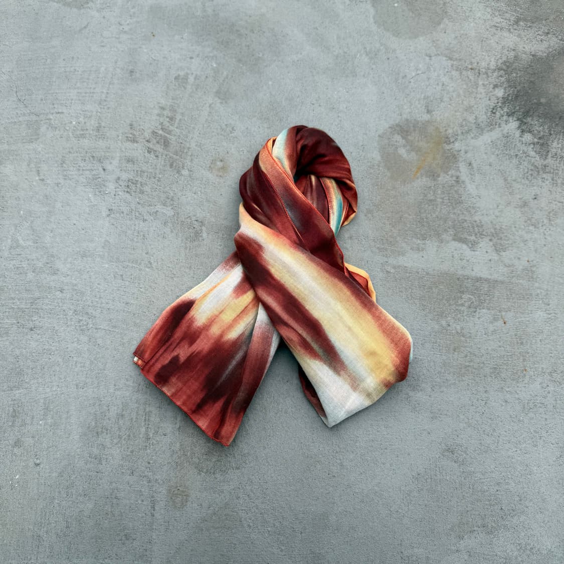 빈티지 빅 나염 스카프 상품이미지1