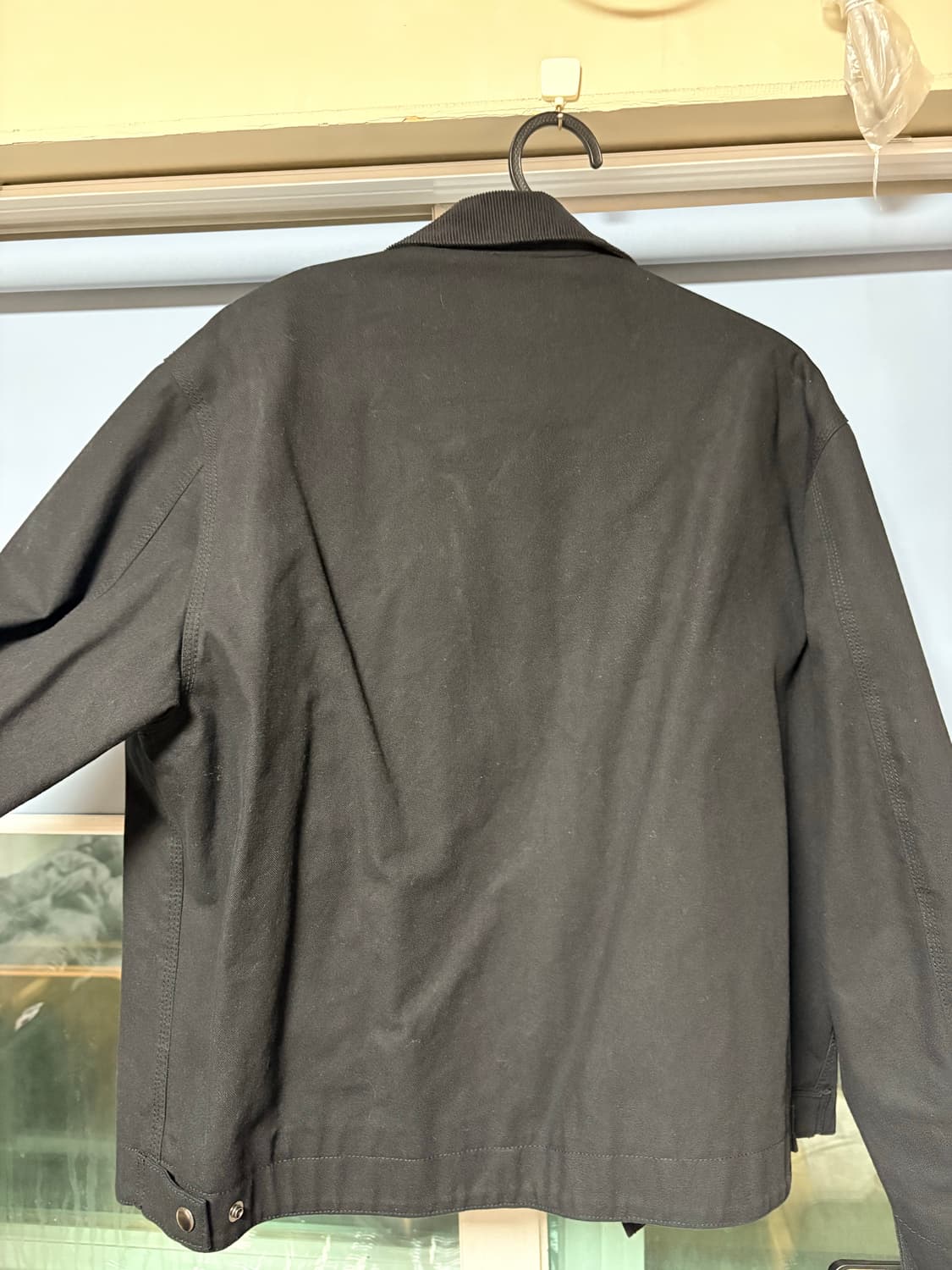 무신사 스탠다드 캔버스 워크 자켓 블랙 XL 상품이미지2