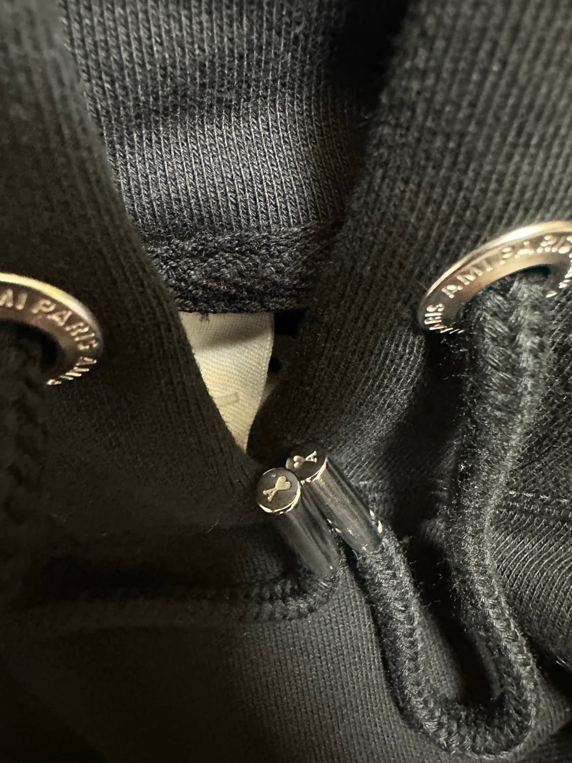 아미 파리스 블랙 후드티 상품이미지6