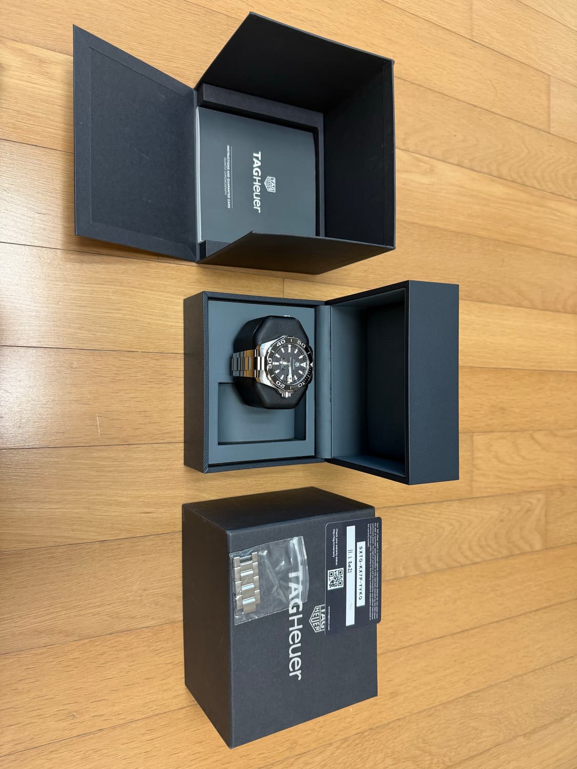 태그호이어 아쿠아레이서 300 블랙 오토 41mm 상품이미지5