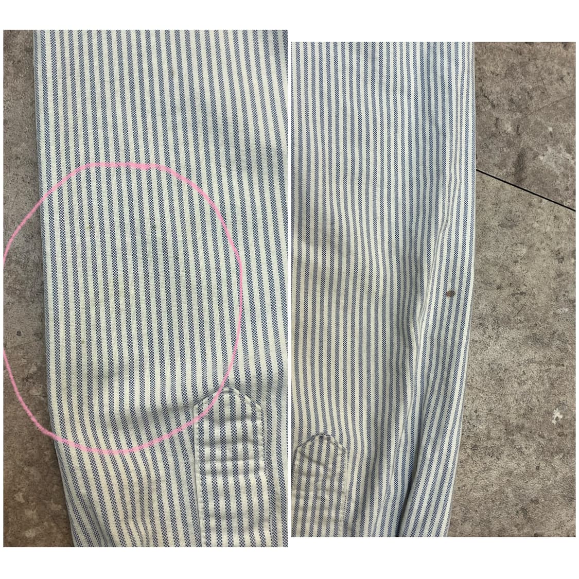 폴로 랄프로렌 스트라이프 셔츠 스카이블루 #csz3085  상품이미지10