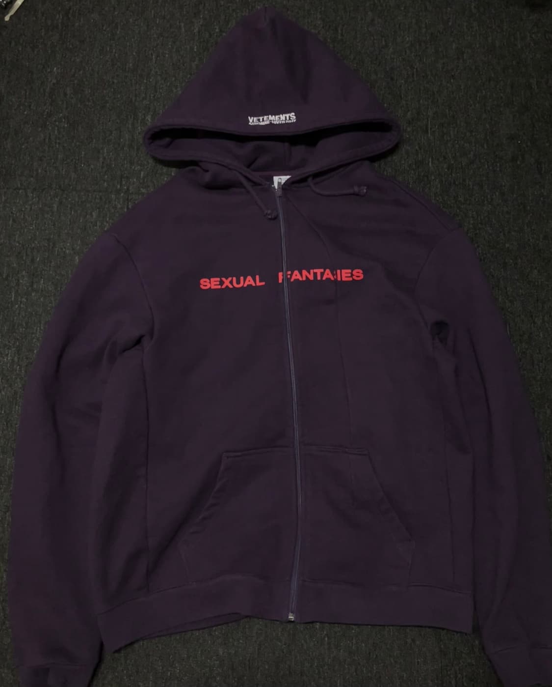 베트멍 섹슈얼판타지 후드집업 FW17 상품이미지1