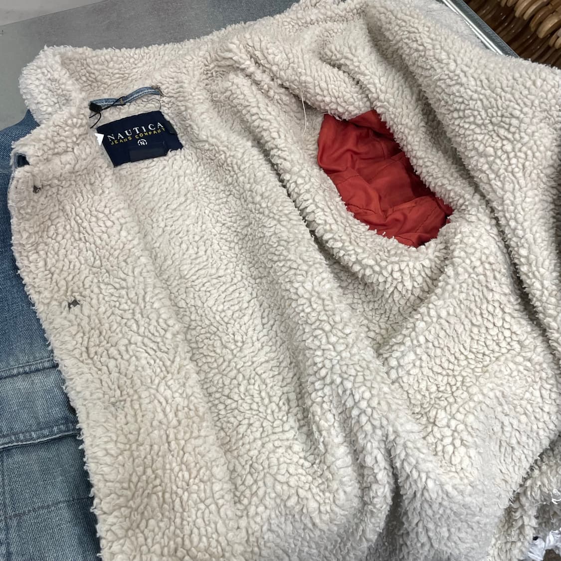 (M) Nautica 노티카 쉐르파 데님 자켓 상품이미지9