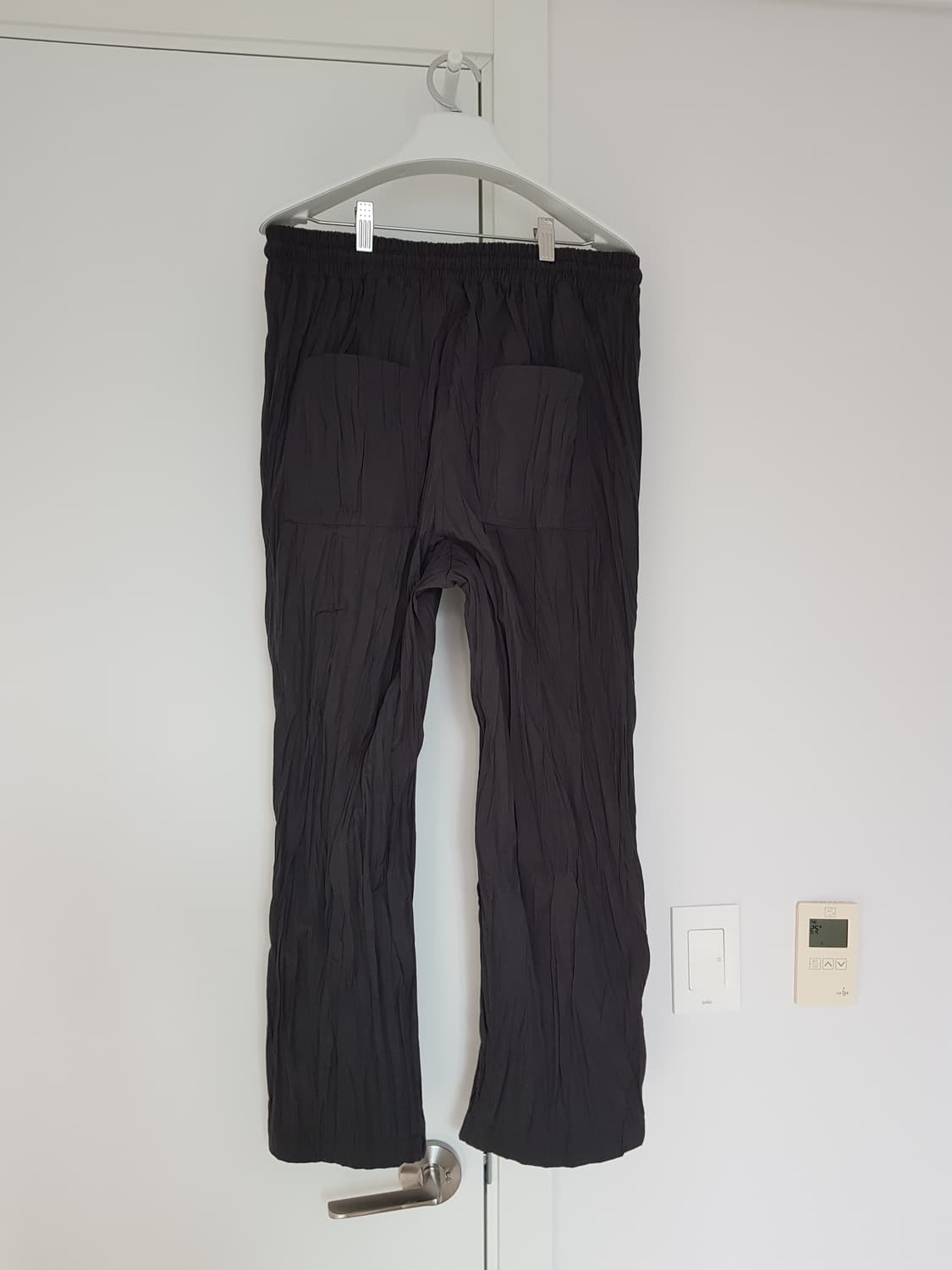 [78] 일꼬르소 플리츠 팬츠 바지 다크 그레이 상품이미지2