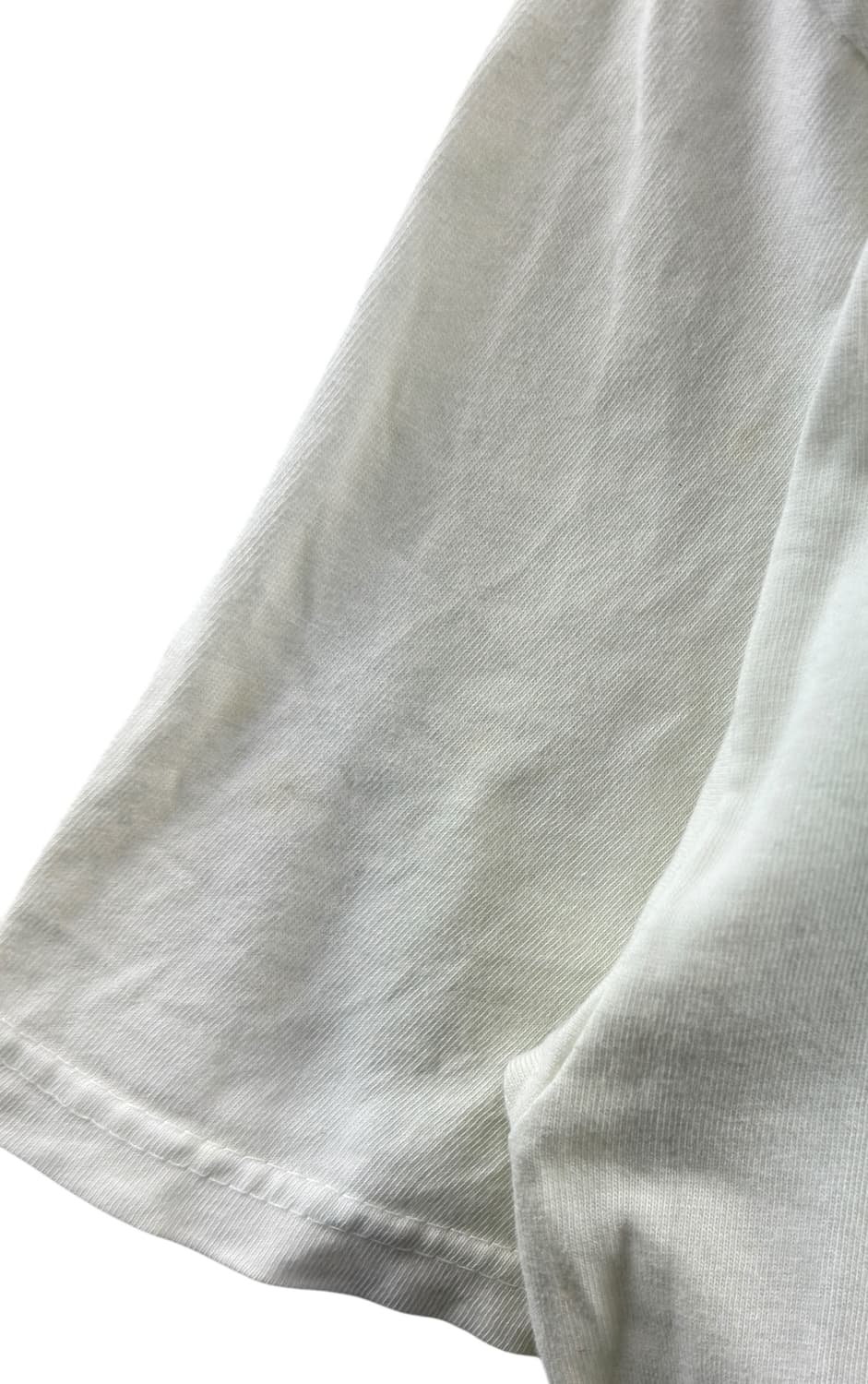 스투시 화이트 백로고 티셔츠1218 상품이미지5