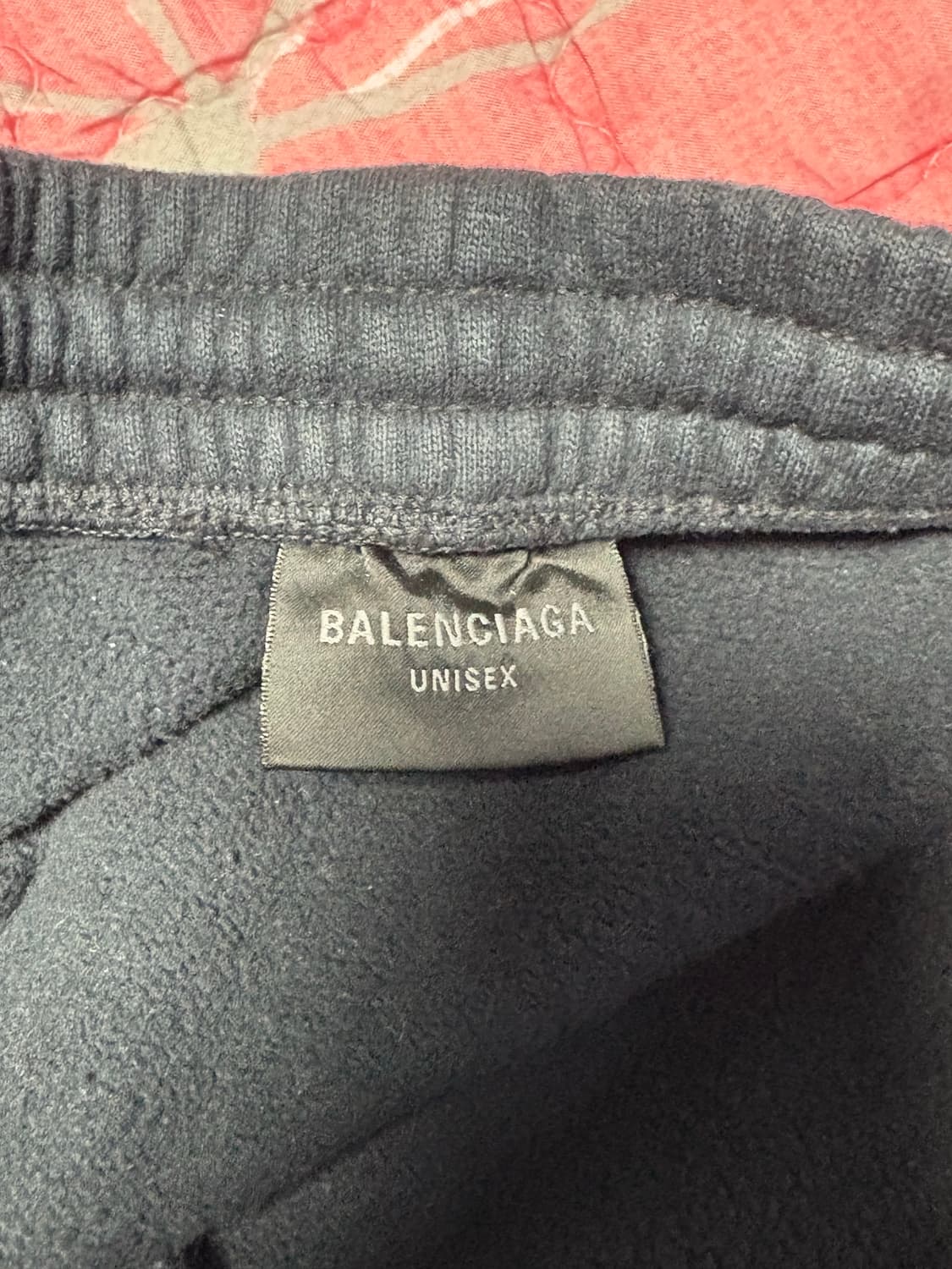 발렌시아가 네일 폴리쉬 스웻팬츠 블랙 M사이즈 상품이미지3