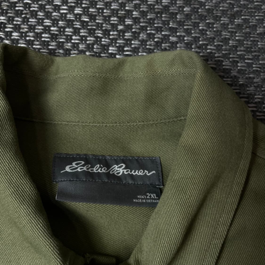 에디바우어 카키 원포켓 자켓 2XL 상품이미지4