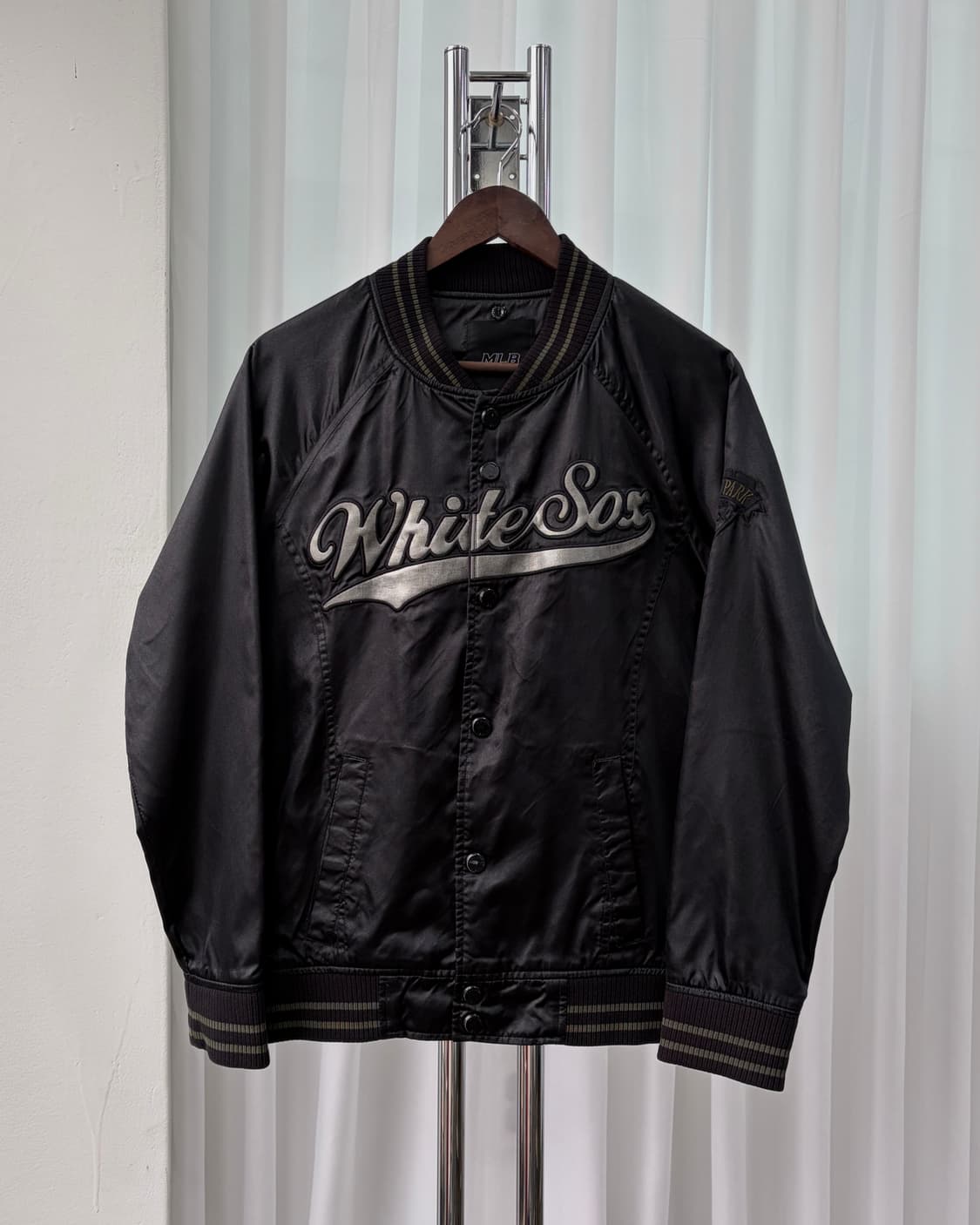 [M]MLB 화이트 삭스 새틴 스타디움 자켓 상품이미지3