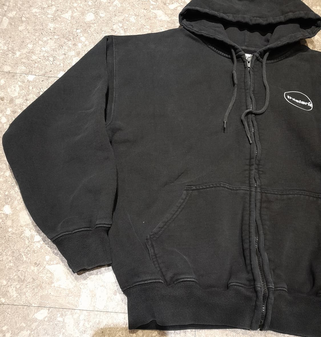 💥디스이즈네버댓 헤비코튼 빈티지워싱 집업 후드 (XL)  상품이미지4