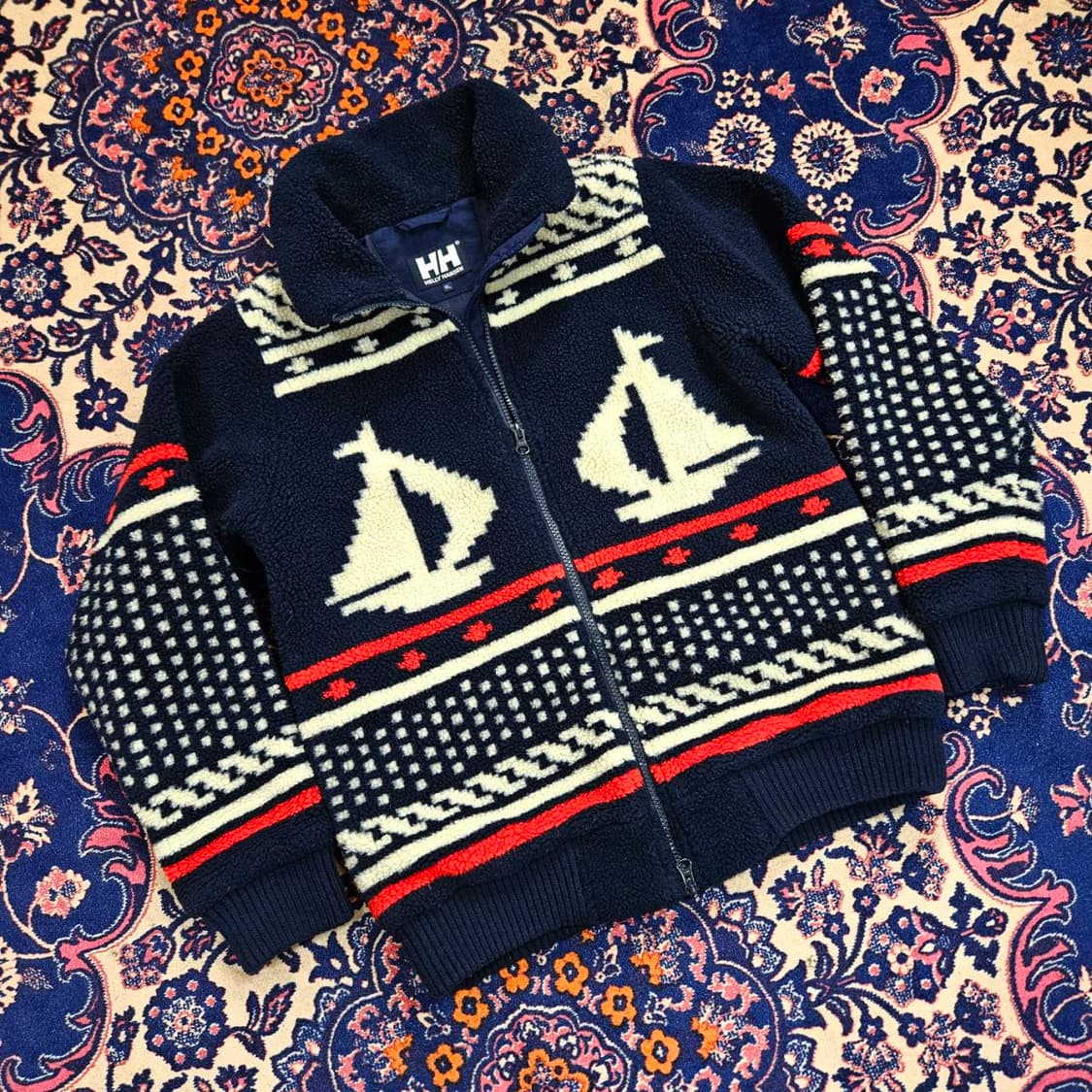 헬리한센(H/H) in Japan 파일 보어 요트 플리스 방풍 자켓 상품이미지1