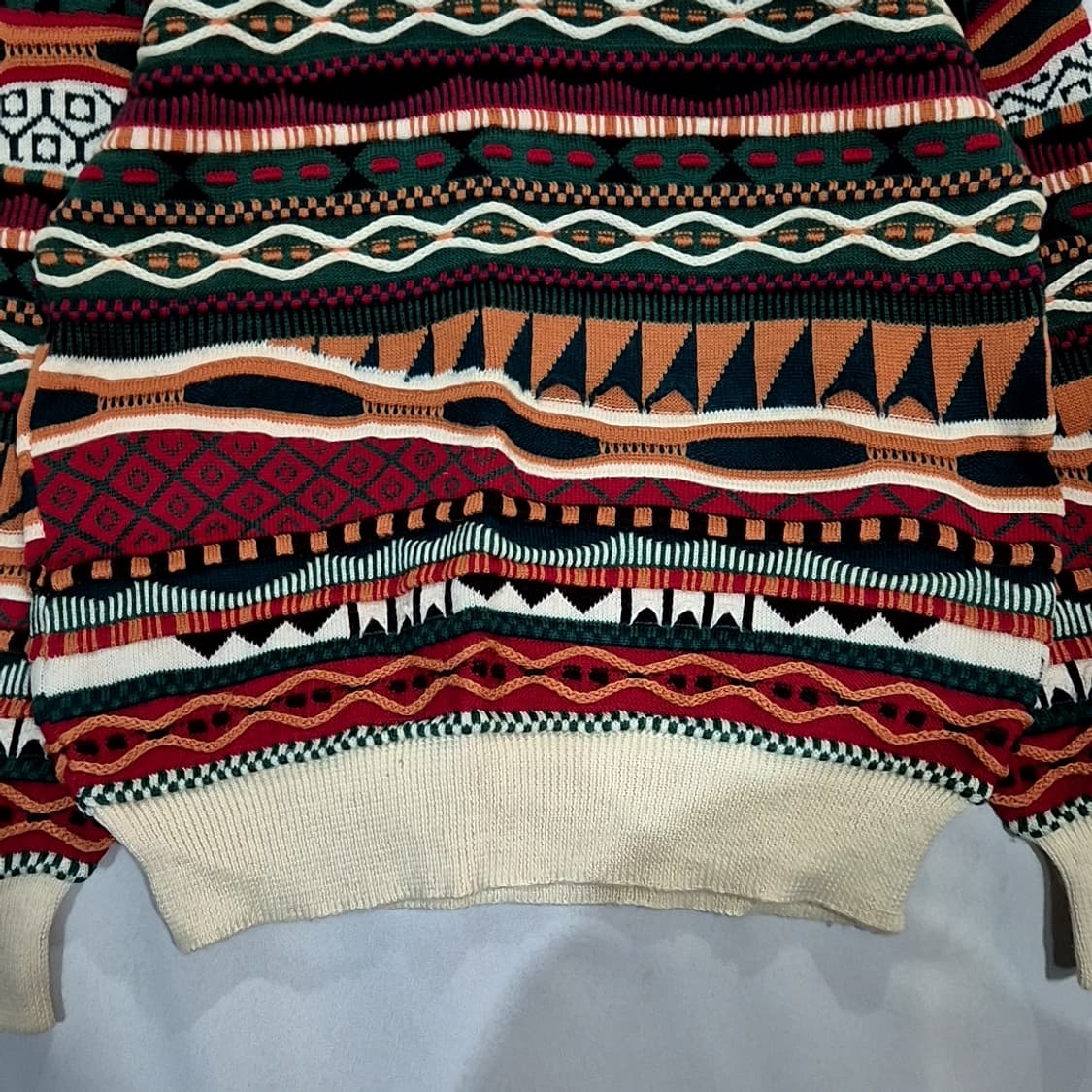 Gunps 케이블 패턴 니트 상품이미지3