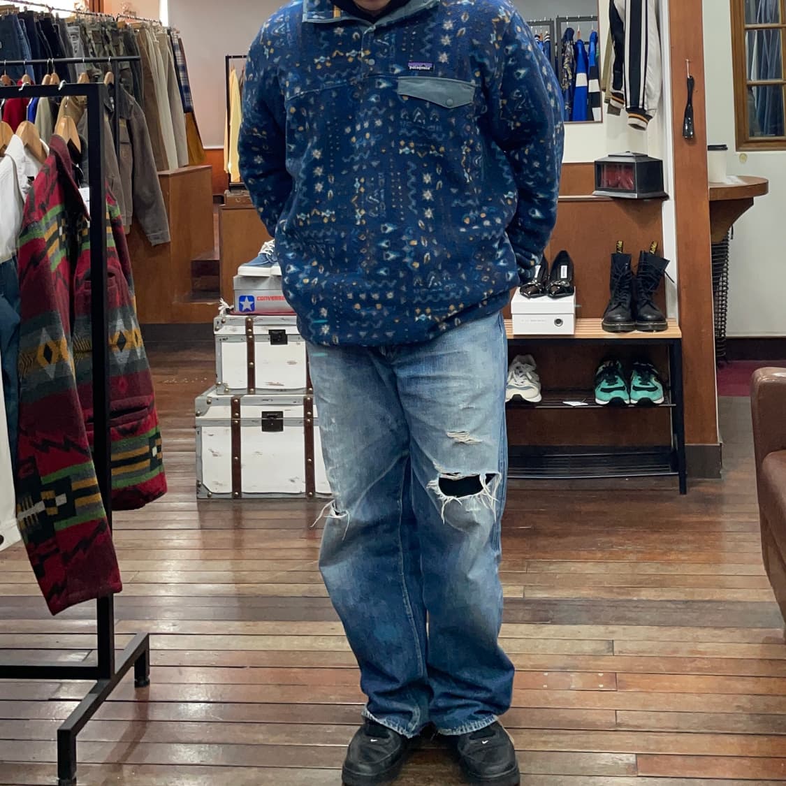 파타고니아 신칠라 플리스 풀오버 스냅티 상품이미지2