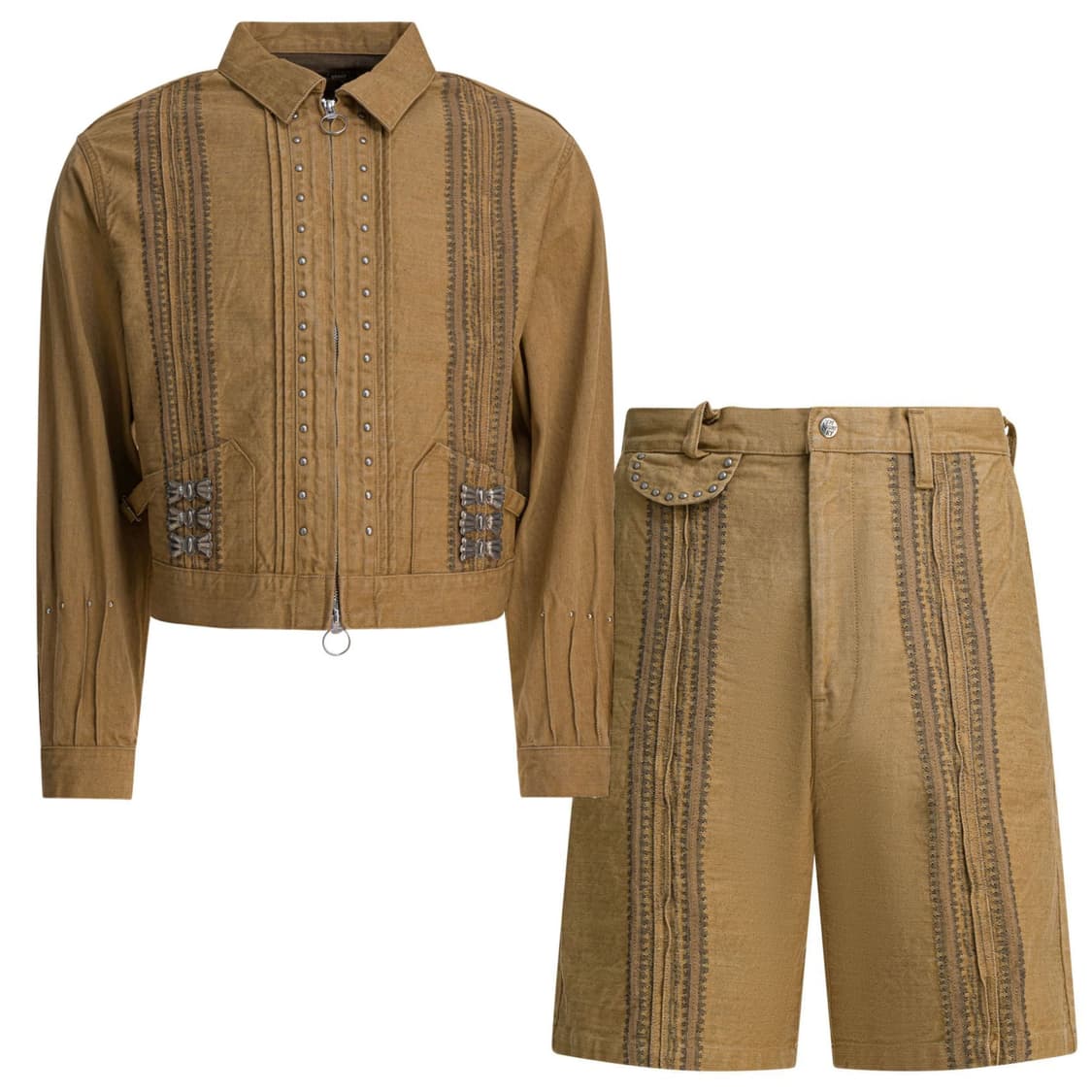 (거래중)Kapital 캐피탈 스터드 자켓 팬츠 세트 상품이미지1