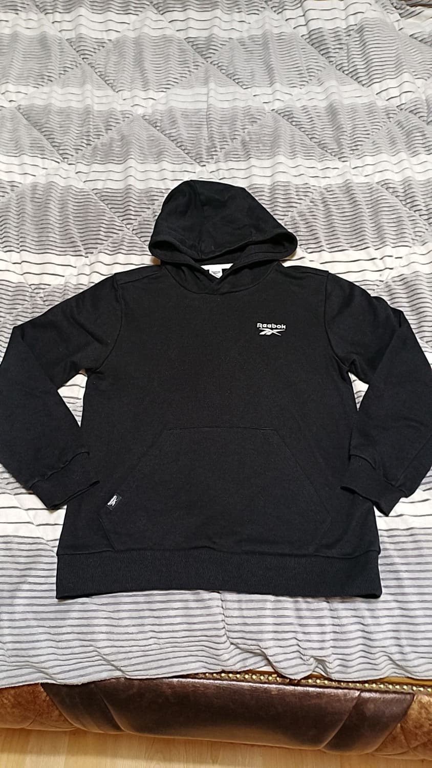 리복 오버핏후드 90 여성55 가슴48 기장62 상품이미지1