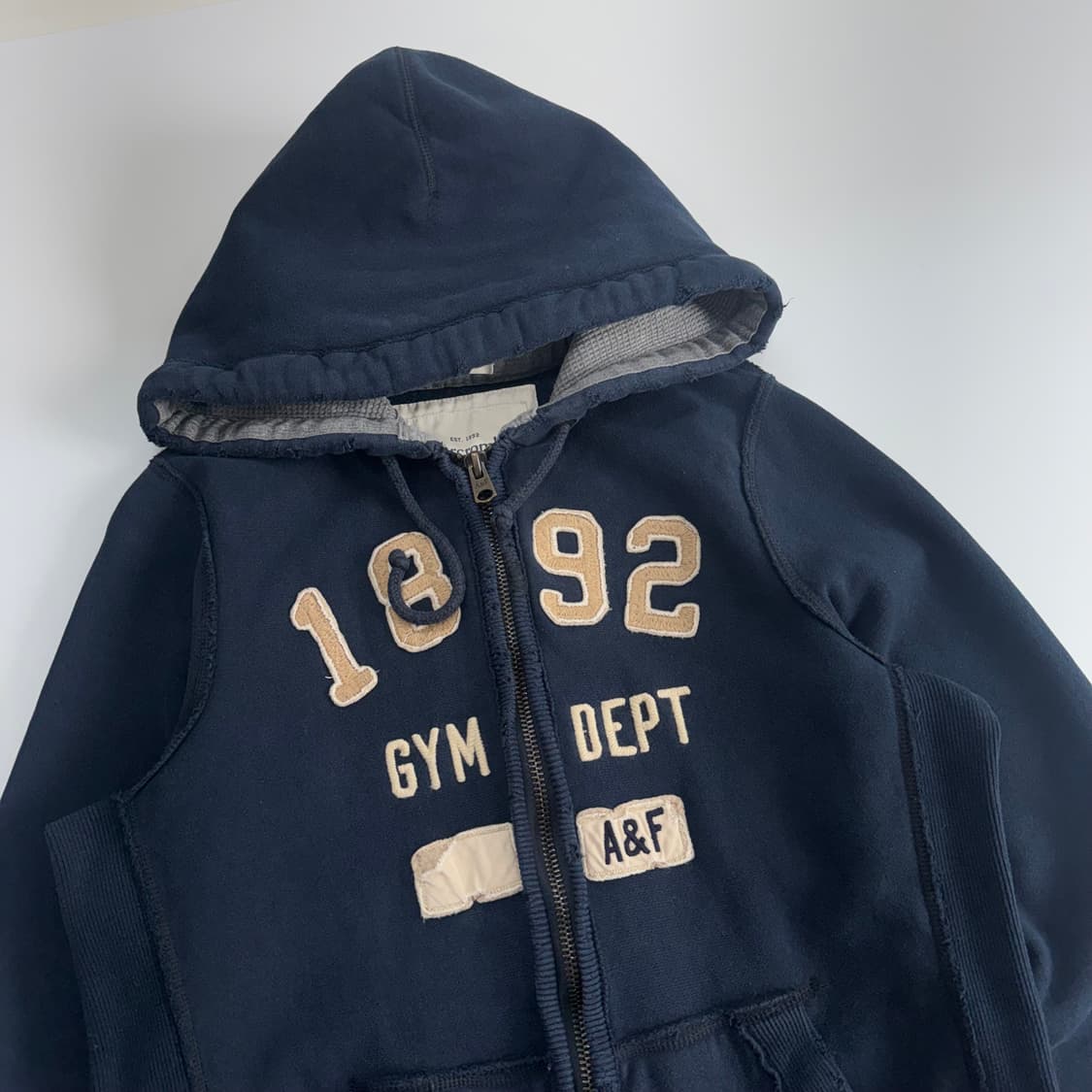 Abercrombie 아베크롬비 네이비 후드집업 상품이미지4