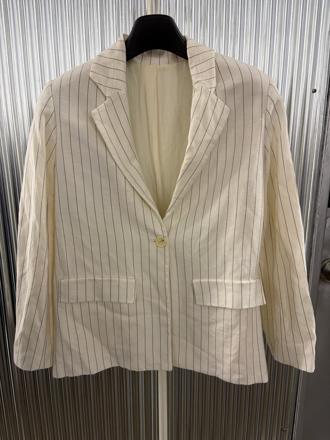 Studio Nicholson stripe linen jacket 0 상품이미지2