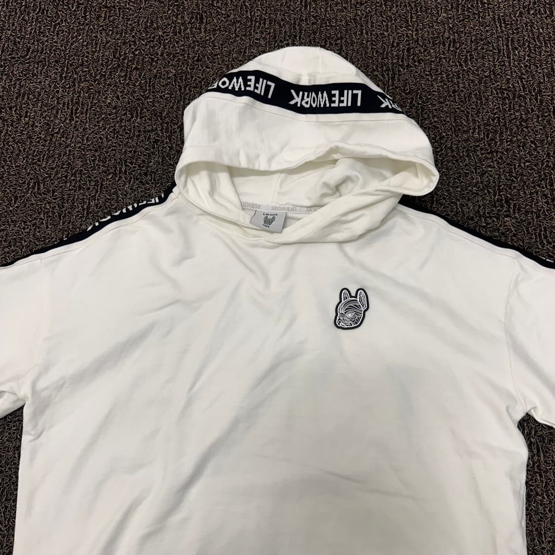 LIFEWORK 라이프워크 반팔 후드티 F 상품이미지2