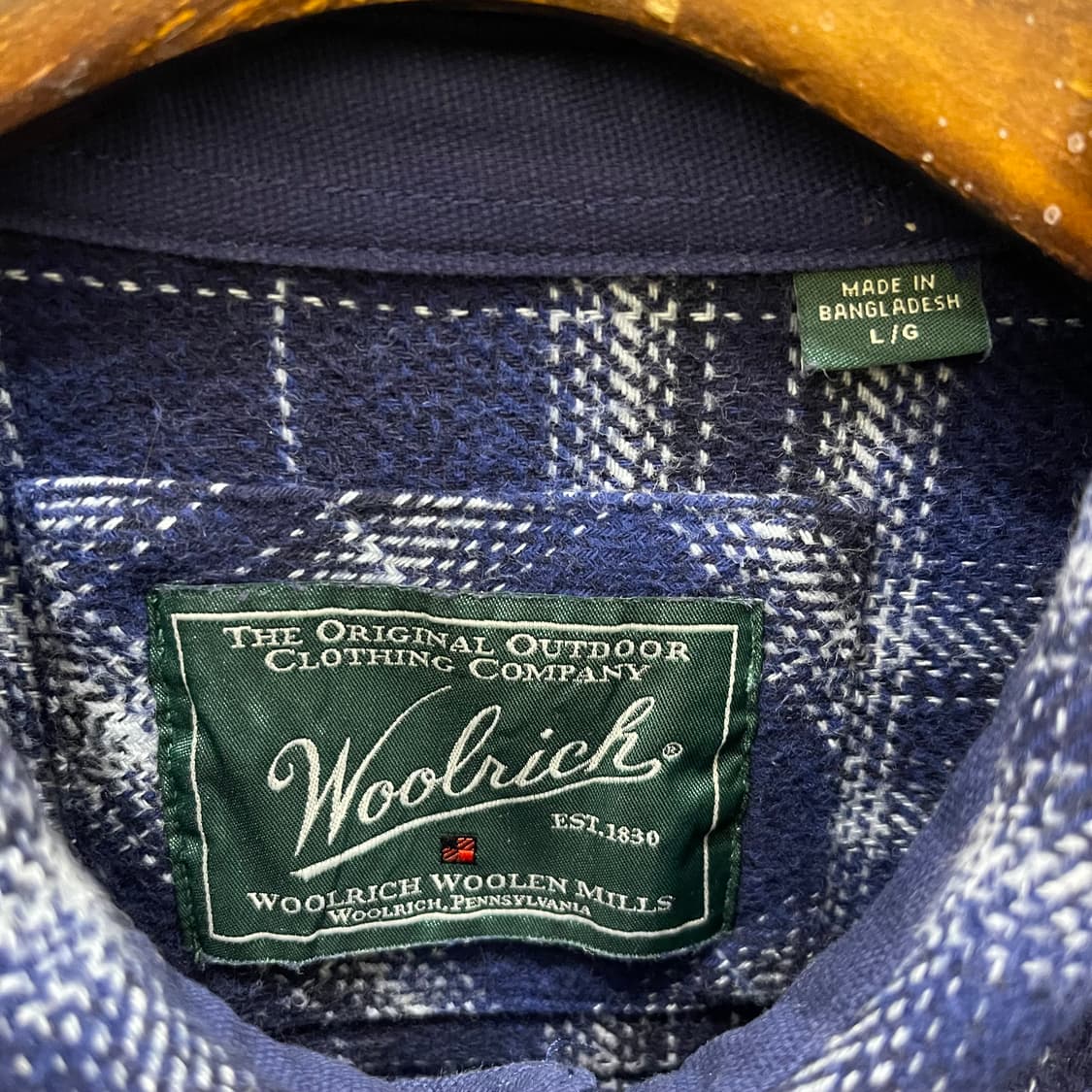 00's 울리치 플란넬 셔츠 상품이미지2