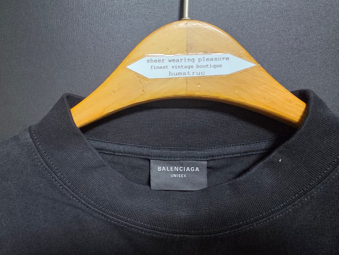 발렌시아가 헤비메탈 롱슬리브 디스트레스드 뎀나 상품이미지5