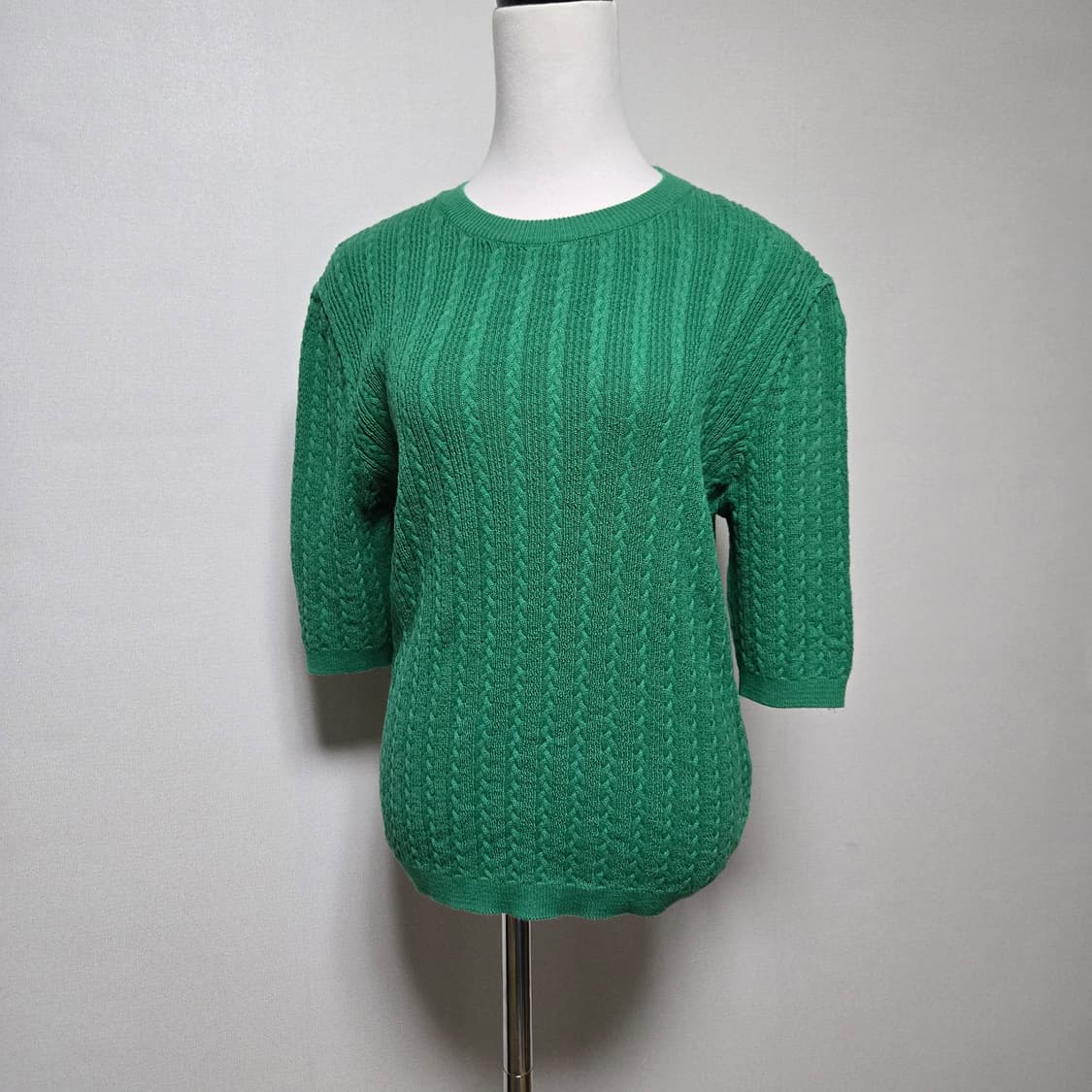 코스모폴리탄줄라이 코튼 니트 티셔츠 / 여성 반팔 / 여성 니트 상품이미지6