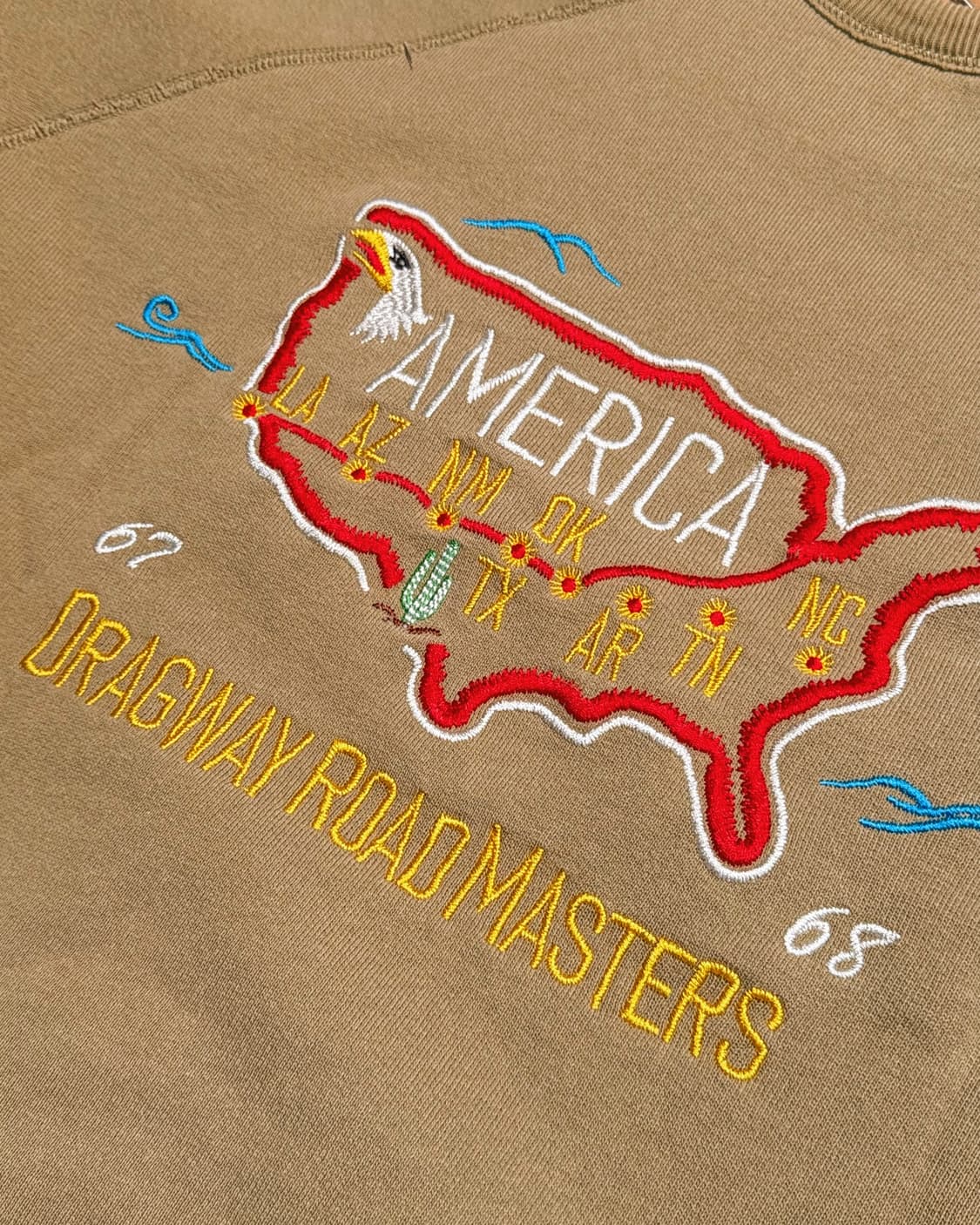 챔피온 (60-70s 복각) 아메리칸 드래그웨이 로스마스터 스웻셔츠 XL 상품이미지6