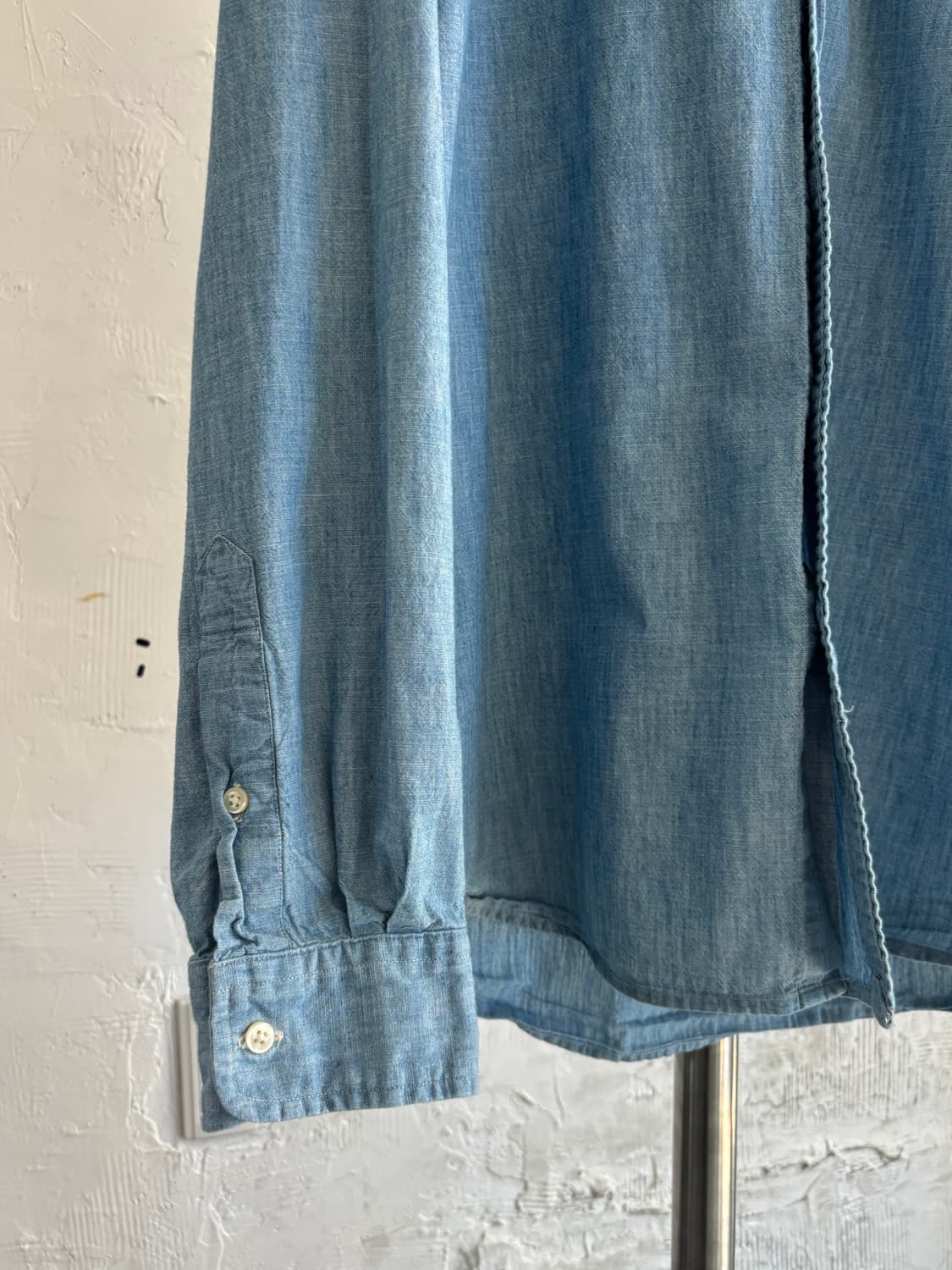 Polo 폴로 랄프로렌 QR신형 연청 클래식 핏 셔츠 상품이미지6