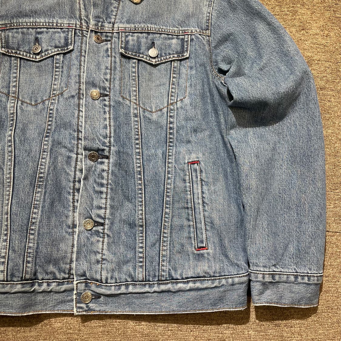 (M) GAP 갭 쉐르파 데님 자켓 상품이미지4