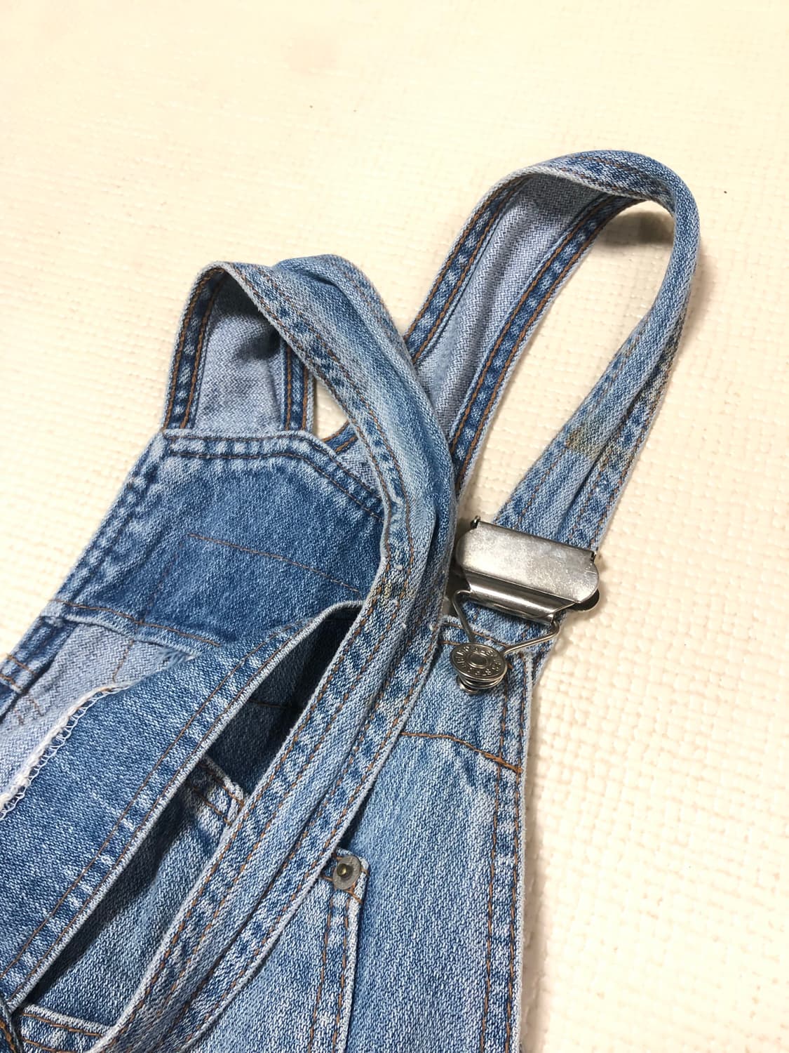 빈티지 데님 오버롤 팬츠 상품이미지9