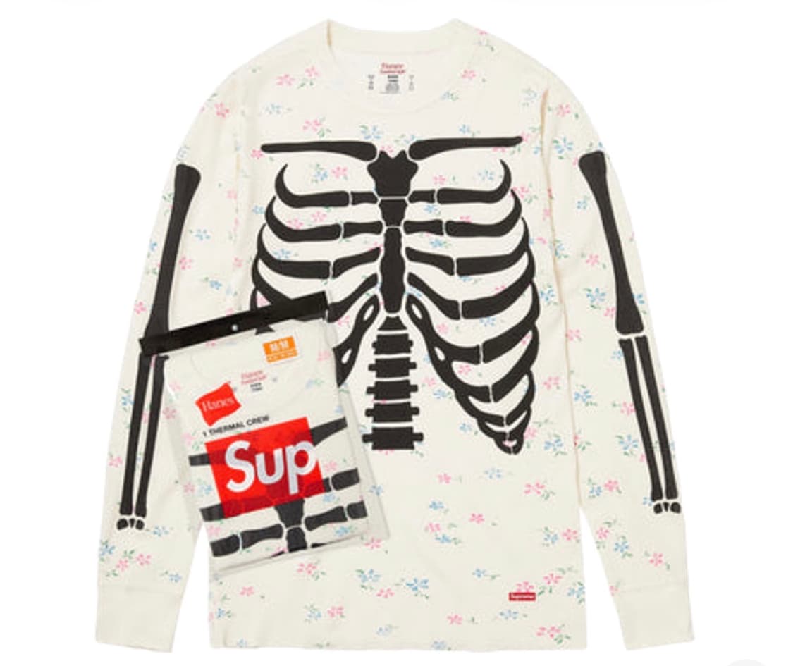 슈프림 헤인즈 본즈 L 상품이미지1