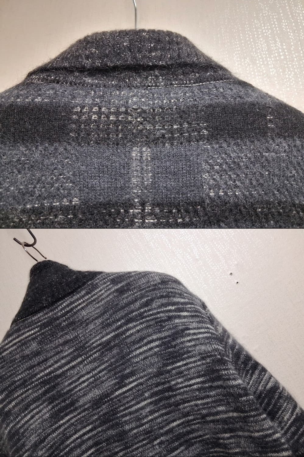 이탈리아 미쏘니 모헤어 리버시블 니트가디건 양면 남성98 100 상품이미지5