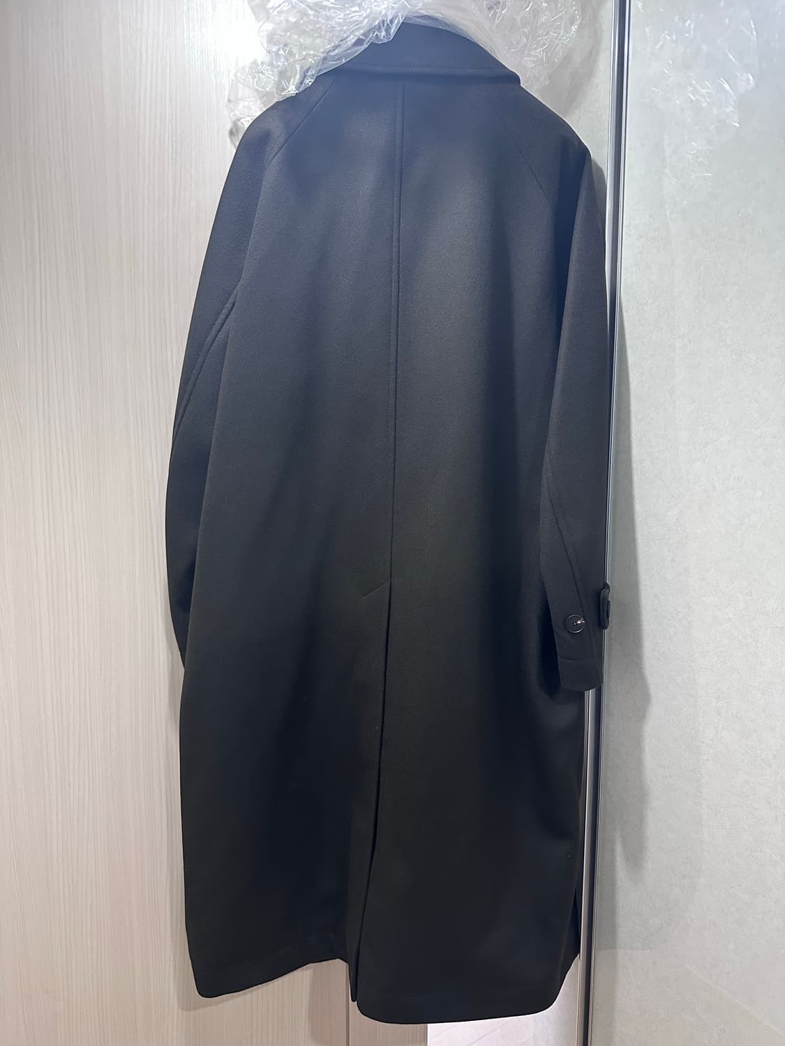 마마가리 22FW 캐시펠트 발마칸 코트 카키브라운 - 50사이즈 상품이미지3