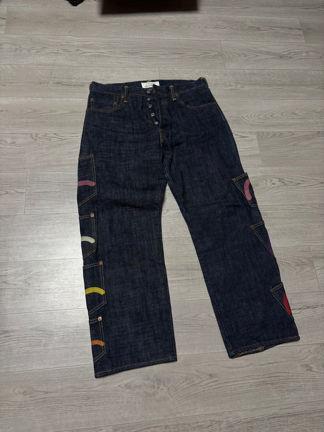 [34] 에비수 멀티포켓 청바지 상품이미지2