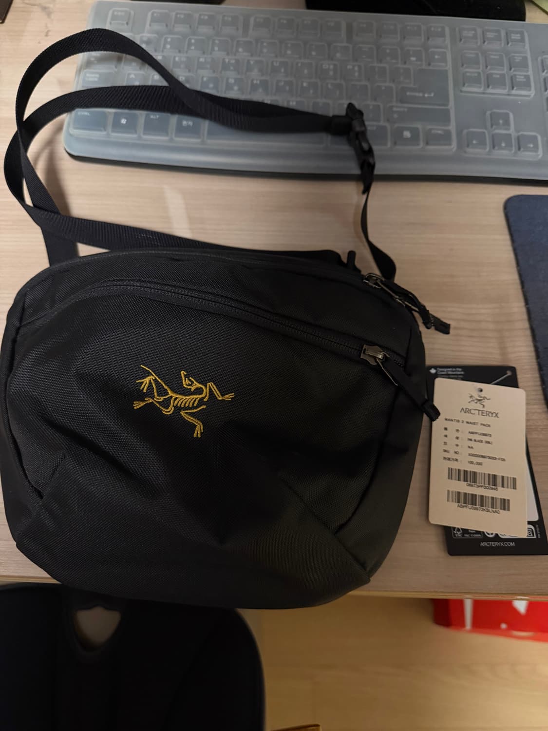 아크테릭스 맨티스 2 웨이스트팩 24K 블랙 상품이미지1