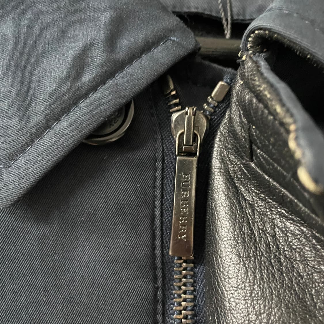 버버리 네이비 코트 S 상품이미지4