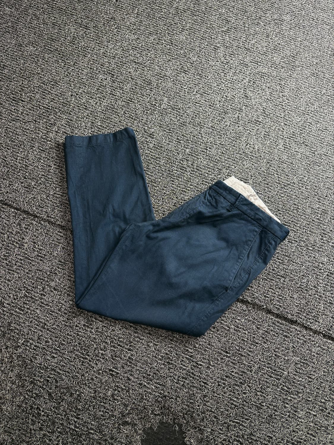 엠포리오 아르마니 아카이브 와이드핏 팬츠 네이비 3678 상품이미지1