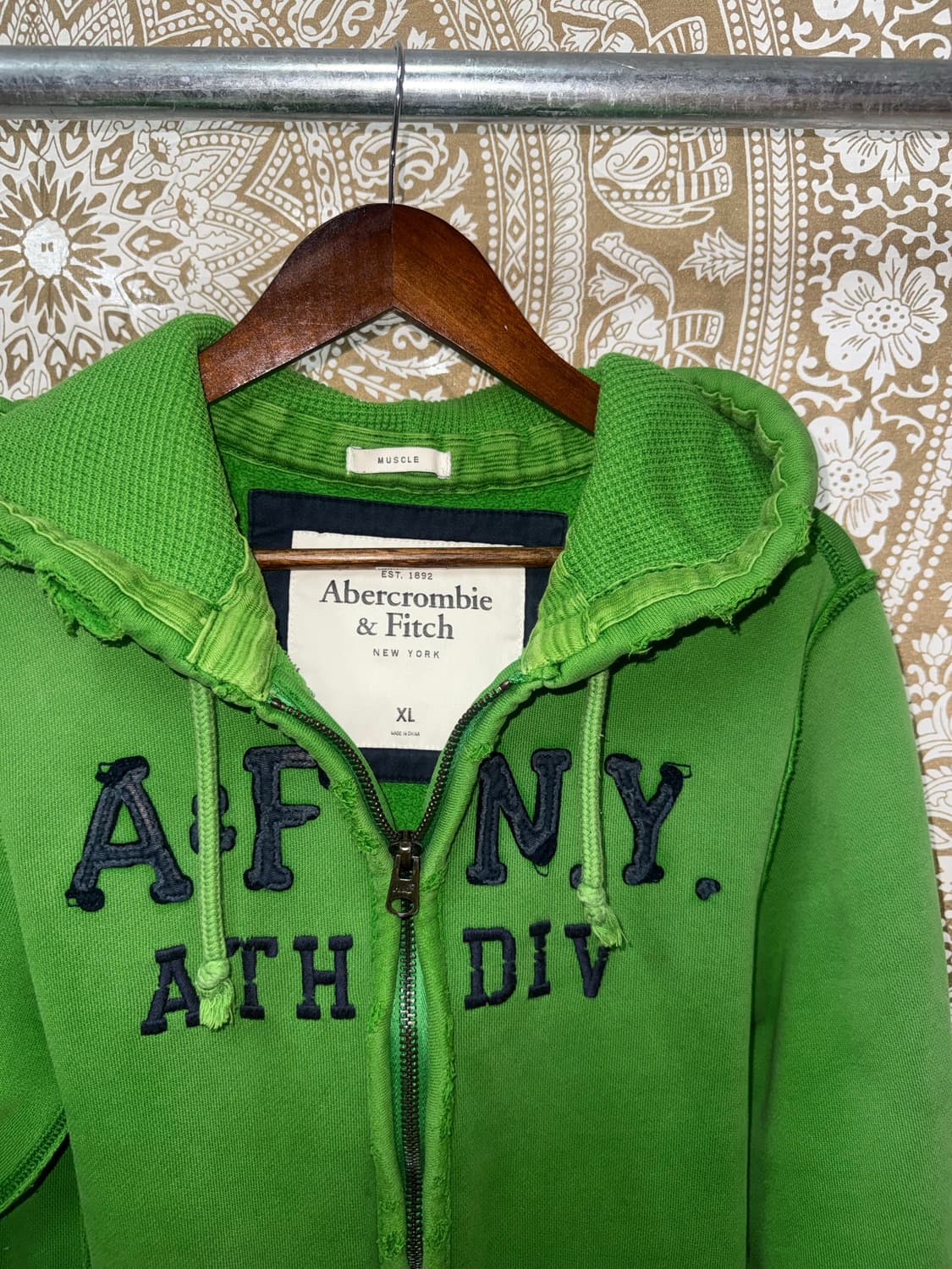 아베크롬비 머슬핏 기모 후드집업  상품이미지4