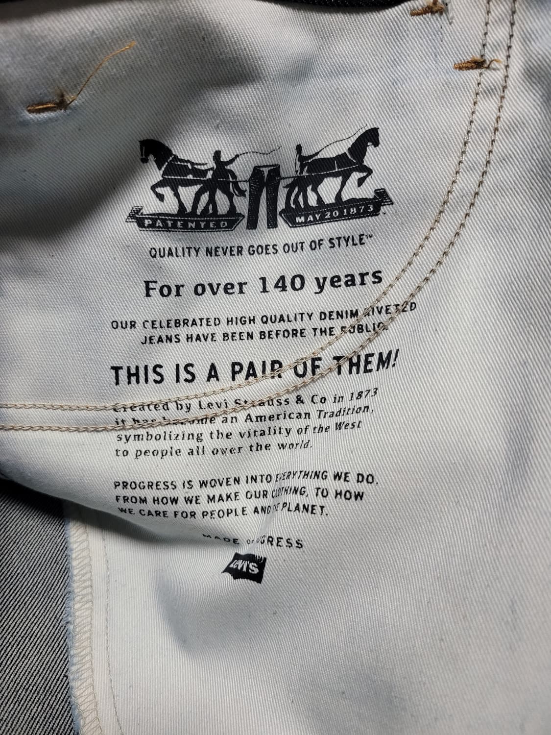 새상품 리바이스 517 33x32 상품이미지6