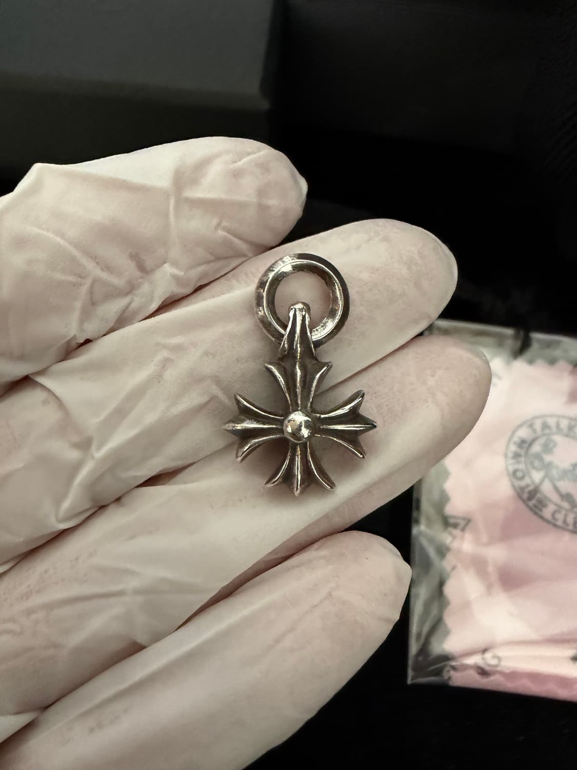 크롬하츠 플러스 참 팬던트 인보이스 원본 포함 풀구성 상품이미지3