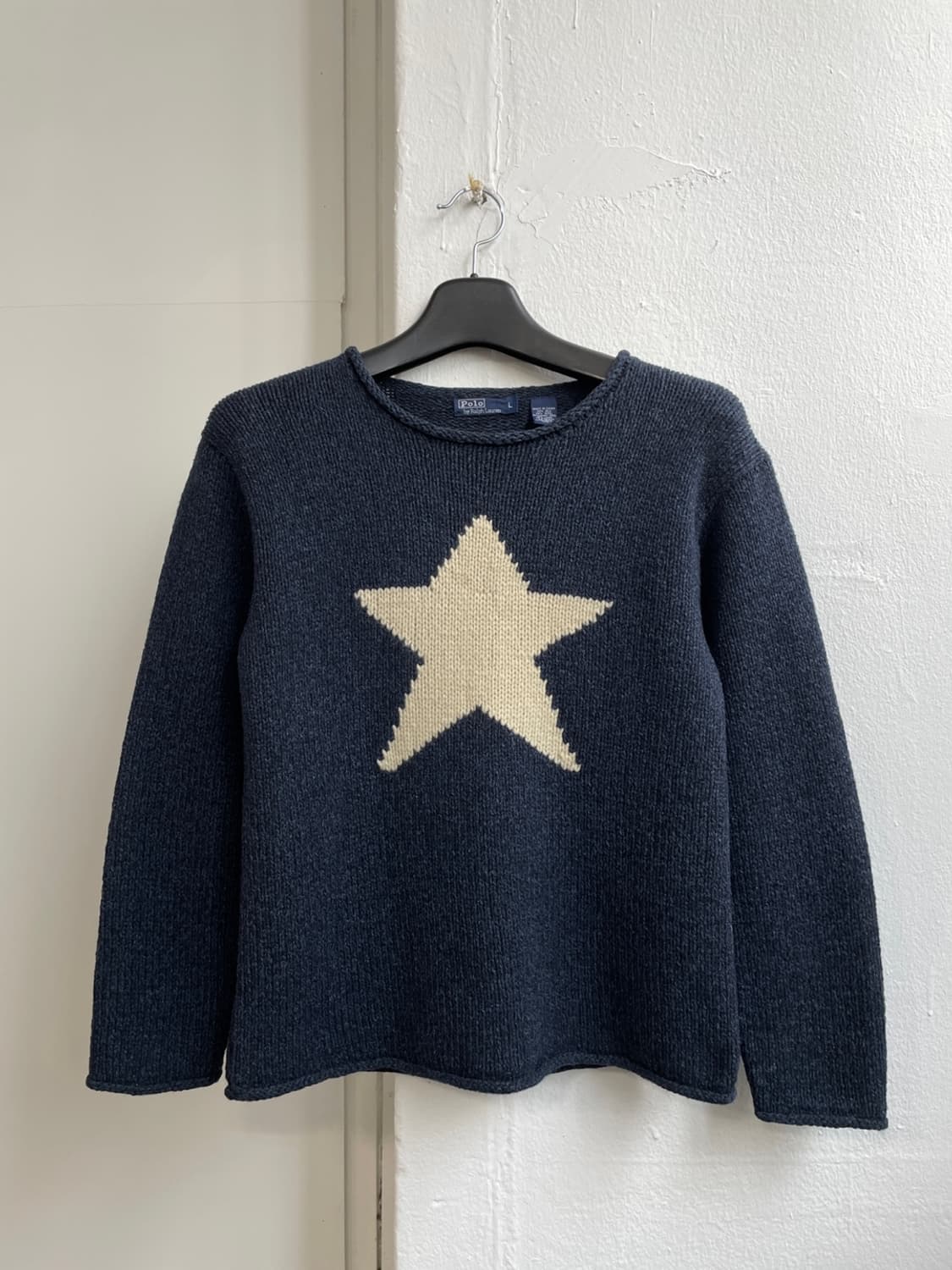 90s 폴로 랄프로렌 스타 핸드 니트  상품이미지2