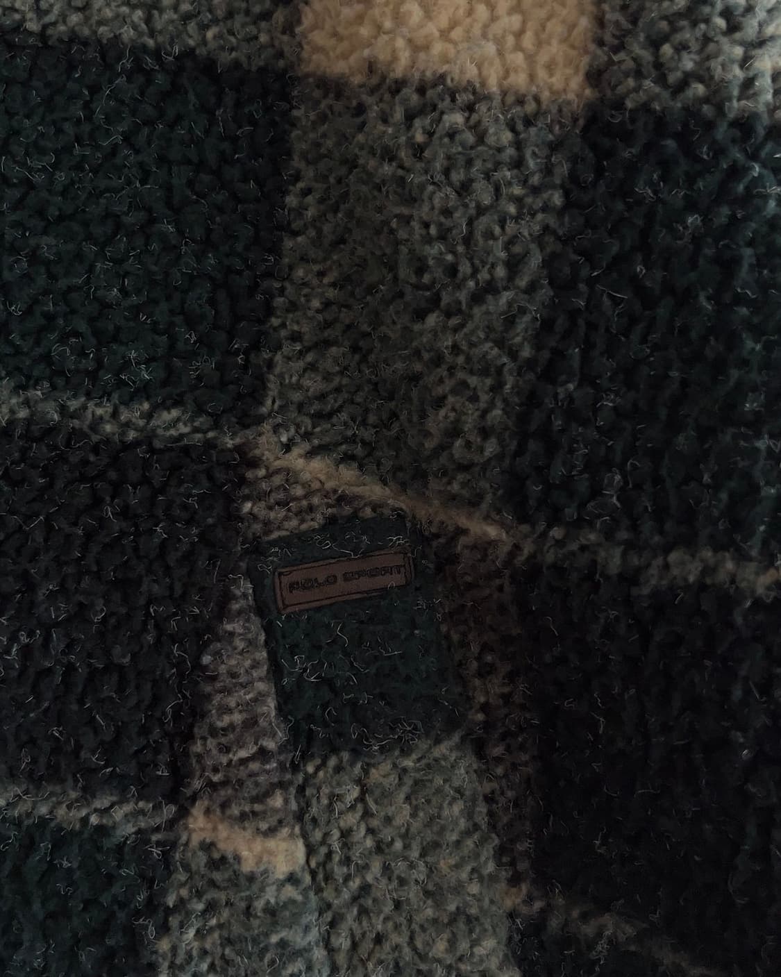 폴로 스포츠 체크 후드 플리스 집업 자켓 100 상품이미지3