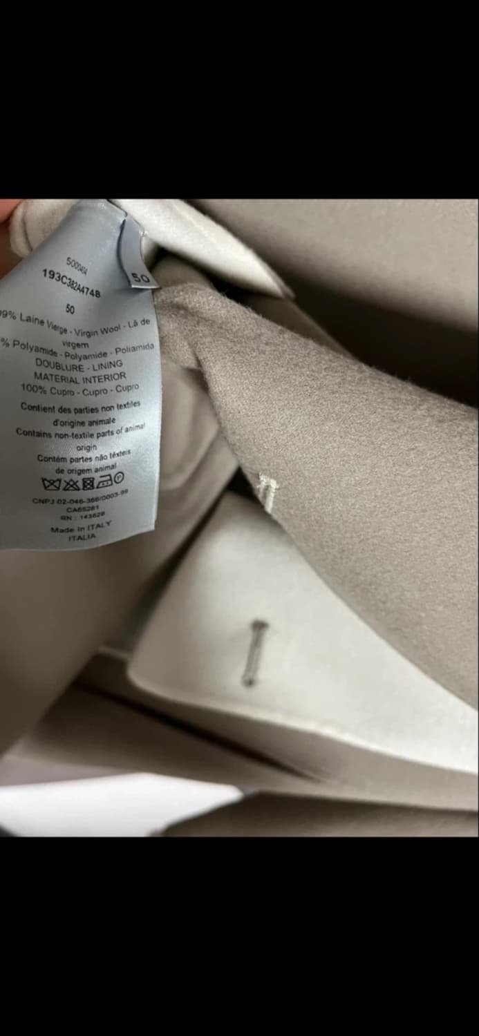 디올 남성 더블레이어 코트 상품이미지4