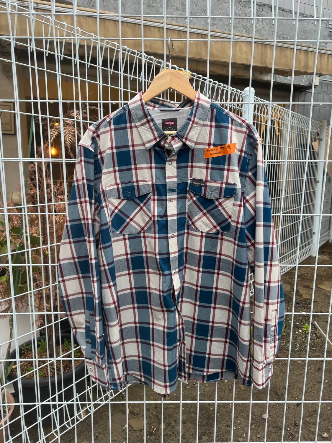 Wrangler 체크 셔츠  상품이미지2