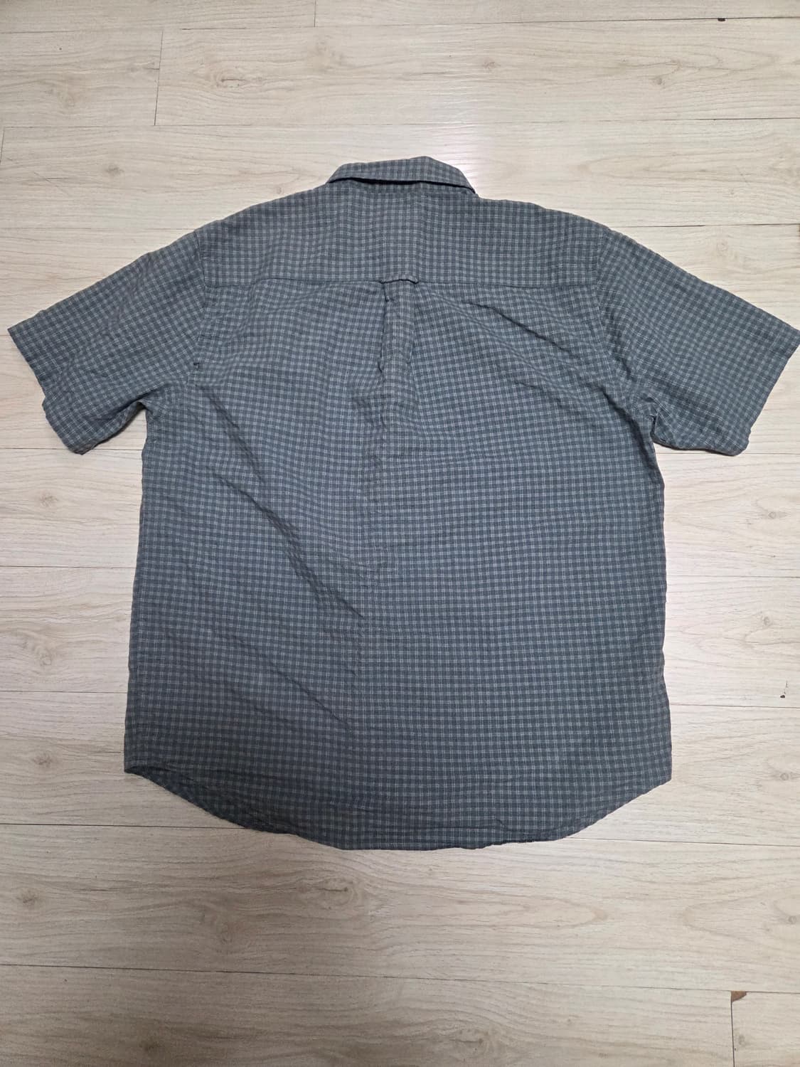 에디바우어(Eddie Bauer) 체크 반팔 셔츠 XL 상품이미지2
