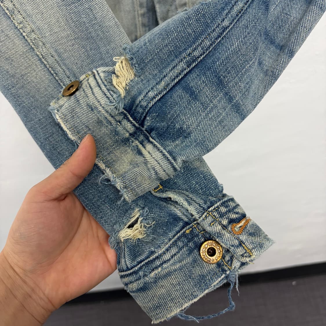 데님앤서플라이 101 복각 데님자켓 상품이미지5