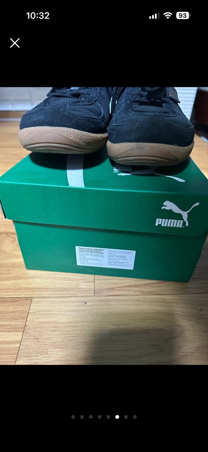 퓨마 팔레르모 블랙 270 택포 상품이미지5