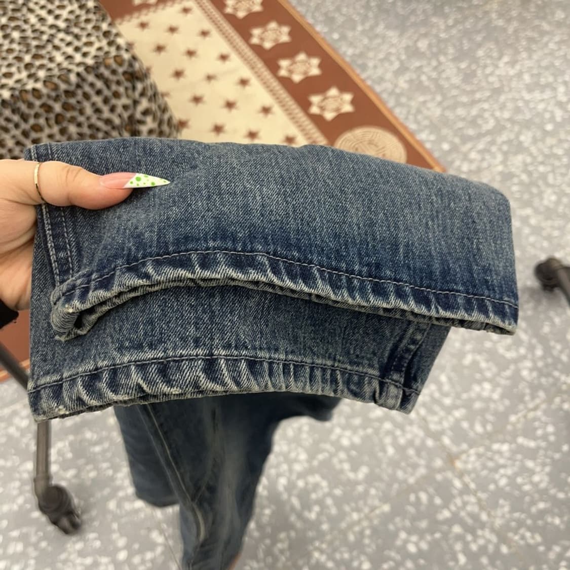 시도 올드스쿨 레트로 빈티지 워싱 데님팬츠 3 C09196 상품이미지7