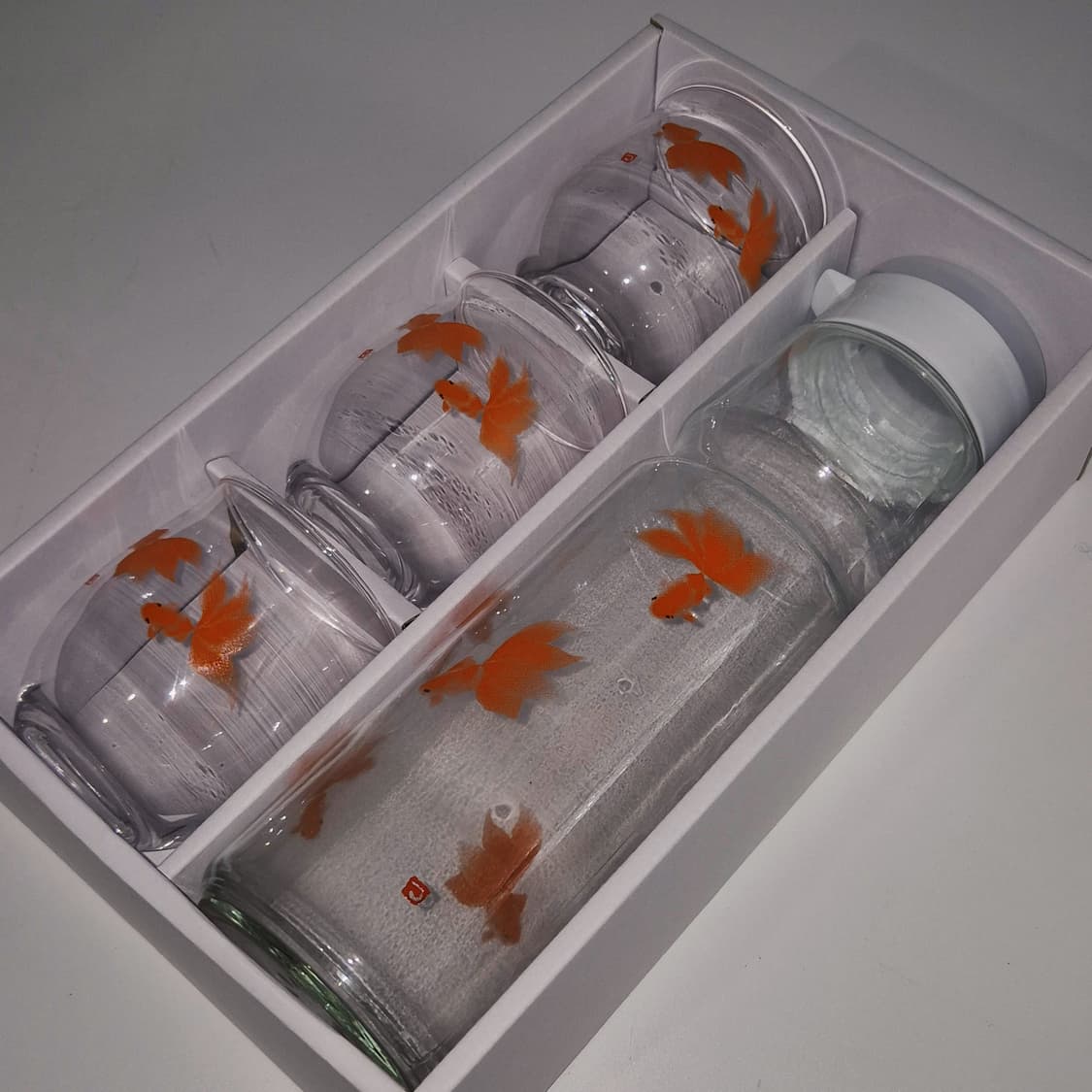 카타오카 츠루타로 어항 금붕어 보틀 세트 상품이미지10