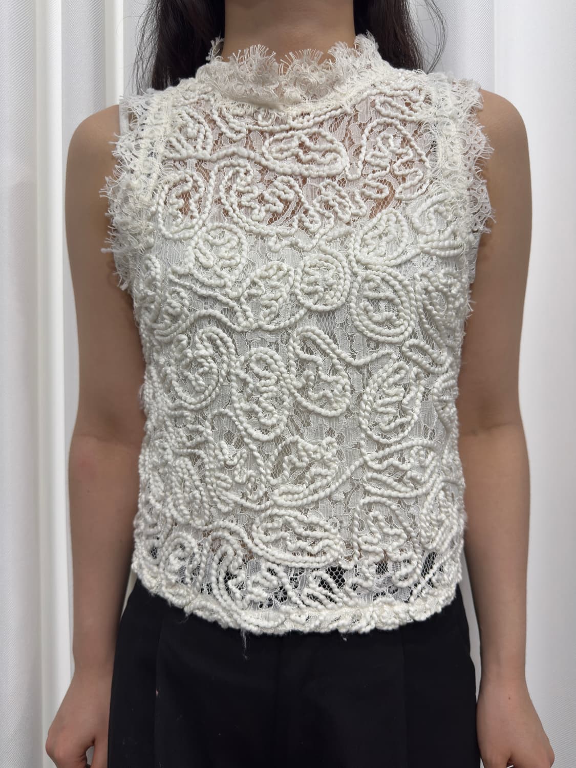 lace vest 상품이미지1